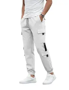 Mack Jonney Men’s Solid Joggers | Solid Design | Regular Fit | Casual & Athleisure Wear |Pack of 1-MMJ-79