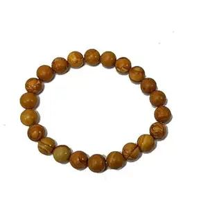 Yellow jasper Bracelet Round Beads charm Crystal Stone Bracelet for Reiki Healing 8 MM Size