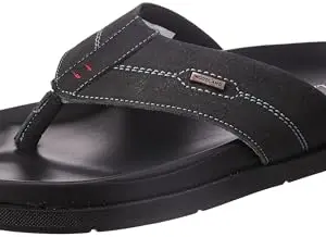 Woodland Men's Black NUBUK PDM2 slipper-6 UK (40EURO) (OGP 6361024)