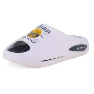 FLITE Slipper FL-2039 White Black For Men