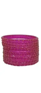 Glass bangles (Rani Rose)