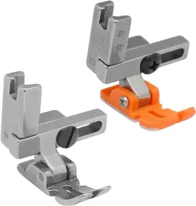 SSS T3 Universal Presser Foot and Teflon Presser Foot Three-in-One Multifunctional Presser Foot Adjustable Left and Right Unilateral Presser Foot with High Shank (Pack of 2)