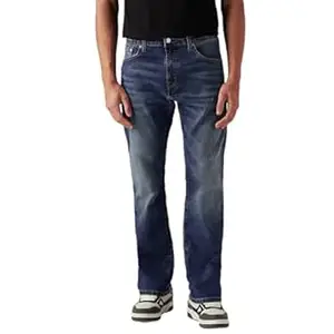Levi's Men's 517 Dark Indigo Bootcut Fit Mid-Rise Jeans