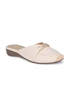 CLOG LONDON Women's Outdoor Sandals/Heels - Stylish & Comfortable NNCLF2234-OFF WHITE-39