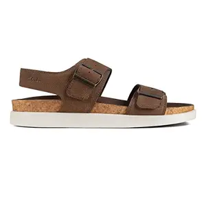 Clarks MUSHROOM Coloured Mens Sandals (Size: 10)-91261524917,10 UK