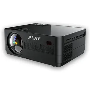 Play PLAY MP1 Full HD LED 3D Recently Launched 5000 lumens Projector with HDMI/AV/VGA/USB/TV Input