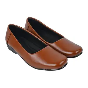 Elegant Brown Formal Bellies for Women – Stylish Office Footwear|Women|Girl (UK Footwear Size System, Adult, Women, Numeric, Medium, 5)