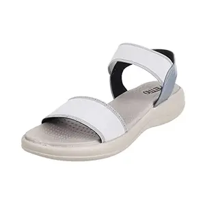 Metro Women Grey Comfort Sandal UK/7 EU/40 (33-350)