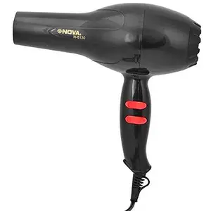 MADSWAS New Nova-NV 1800w Hair Dryer 6130 for Man and Women (Black/Red)