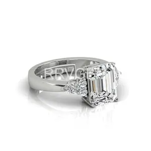 MBVGEMS 6.00 Carat zircon stone ring HANDMADE Finger Ring With Beautifull Stone Men & Women Jewellery Collectible american diamond ring PANCHDHATU for Men and Women LAB - CERTIFIED