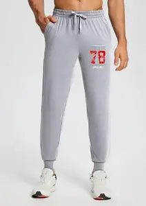 Elegent Track Pant for Men's Cotton Blend,MelangeSize_BZ-PNCE_XXL_505 Melange