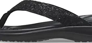 Crocs Women's Capri Black Slipper (206781-001), 8 UK (W10)