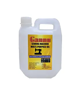 INTENZO OILS Gannu Special Oil Lubricant for Sewing Machine & Multipurpose Used 1 LTR. Pack of 1