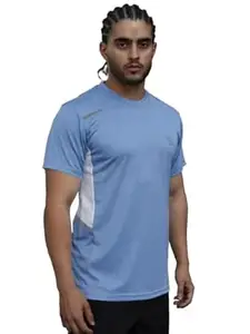 CHKOKKO Gym T Shirts for Men Workout Quick Regular Dry Fit Sports Tshirt for man Breathable Moisture-Wicking Half Sleeve Round Active wear Running Boys T Shirt