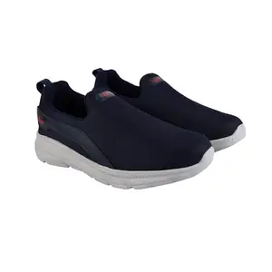 Lancer Mens WONDER-12NBL-RED Navy Running Shoe
