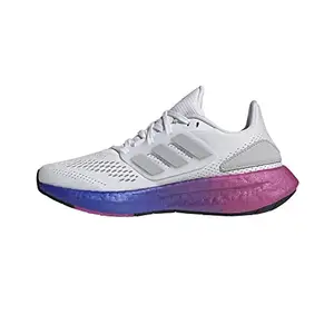 Adidas Women Synthetic EQ Super W Running Shoes, FTWWHT/GRETWO/LUCFUC, UK-7