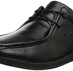 Woodland Mens Black Leather Casual Shoe-7 UK ( 41 EU ) ( GC 3448119 )
