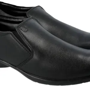 WALKAROO WF6001 Mens Formal Shoe for Office Wear and Regular use - Black