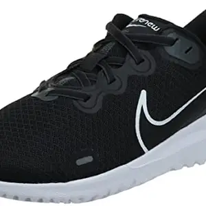 Nike Womens Renew Ride Black Running Shoes 5.5 US (CD0314-003), Black/White-DK Smoke Grey, 3 UK (5 US)