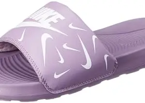 Nike womens Victori One Print VIOLET DUST/PHOTON DUST Slide Sandal - 3.5 UK (6 US) (CN9676-501)