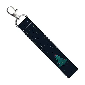 ISEE 360® Pine Tree Lanyard Bag Tag with Swivel Lobster for Gift Luggage Bags Backpack Laptop Bags Students Workers Travelers L X H 5 X 0.8 INCH