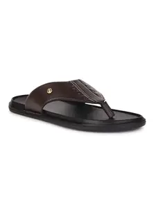 Liberty Healers AVN-107 Mens Casual Slippers Brown (10Uk)