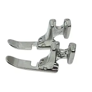 Hesch 9 Invisible Zipper Foot, Concealed Zipper Footerfor Sewing Machine for Usha/Singer/Luxmi/Sapna/Rajesh - All Cast Iron Home Sewing Machines