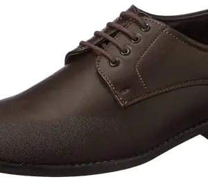 Bata Men's Formal Shoes (821-4109)(REMO-NE 03-AW22)(8 UK/India)(Brown)