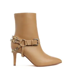 London Rag Harness Detail Stiletto Boots