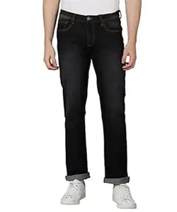 Urbano Fashion Men's Stretch Fit Mid Rise Jeans