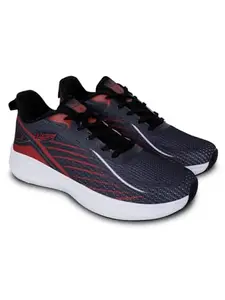 Lancer Mens BOSS-10BLK-RED Black Running Shoe, 8