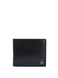 Da Milano Genuine Leather Black Bifold Men Wallet with Multicard Slot (10577OL)