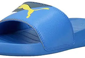 Puma Men's Popcat 20 Bold Palace Blue-Dark Denim-Meadowlark Slipper-11 Kids UK (37262802 11)