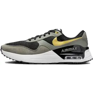 NIKE Mens Running Shoes Air Max Systm-Black/Saturn Gold-Dark Stucco-Black-Dm9537-008-9Uk