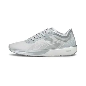 Puma Womens Liberate Nitro CoolAdapt WNS White-Gray Violet-Silver Running Shoe - 3.5 UK (19509801)