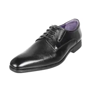 Mochi Men Black Formal Leather Lace Up Shoes UK/9 Eu/43 (14-259)