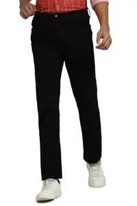 Allen Solly Men's Regular Jeans (ALDNVSGF998474_Black