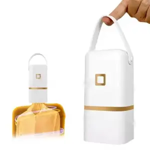 Rhyhorn Portable Clothes Dryer,Mini Dryer With Timer Function Convenient Compact Mini Laundry Dryers Dryer Bag Foldable Small Electric Dryer Machine, for Travel, Apartment, RV, Dorm