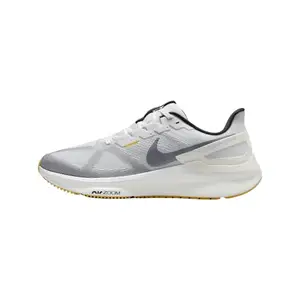 Nike Mens AIR Zoom Structure 25 Running Shoes-White/Black-Laser Orange-Smoke GREY-11UK,11 UK (12 US)