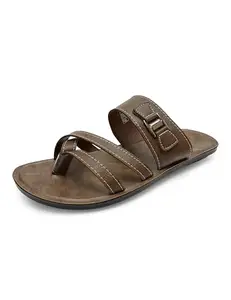 Bata Men's Kolhapuri Sandal Ritter (8717251_Olive_7 Uk)
