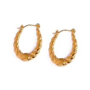 Fashion Frill Earrings For Women Teardrop Gold Plated Designer Earrings For Women Girls Love Gifts Womens Jewellery