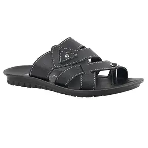 Nxgen Black9 Men`s Synthetic Leather Light wieght Super Comfortable Sandals for Men for Everyday use Sandal | Size - 9