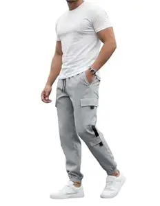 Mack Jonney Men’s Solid Joggers | Solid Design | Regular Fit | Casual & Athleisure Wear |Pack of 1-MMJ-79