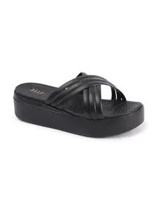 Elle Women Sandal, Black, 4