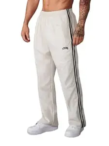Trillion Mens Relaxed Fit Track Pants for Men
