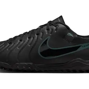 NIKE Mens Running Shoes Legend 10 Academy TF/Black-DEEP JUNGLE-DV4342-002-10UK
