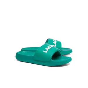 Lacoste Men's NRM008 Green/White_1R7 Slipper-7 Kids UK (48CMA0008)