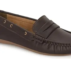Karaddi Loafers for Women | Lightweight Shoes for Women, Designed for All Seasons Women's Loafer Brown
