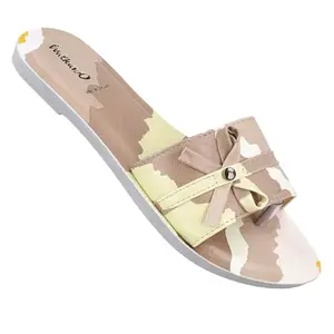 WALKAROO WL7409 Womens Fashion Sandals For Casual Wear and Regular use-Cream