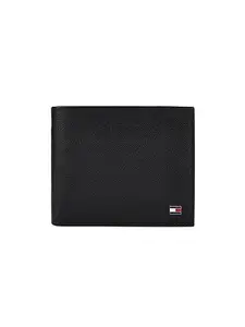 Tommy Hilfiger Black Leather Men's Wallet (8903496160888)